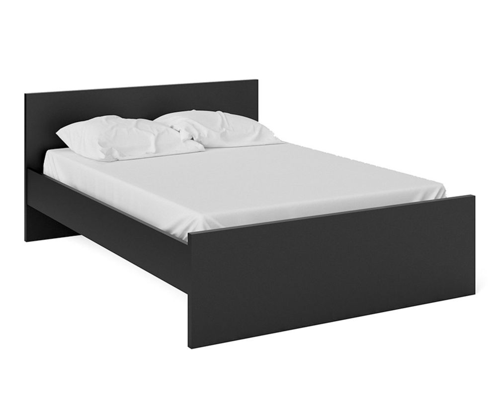 FTG Naia Black Matt Bed Frame