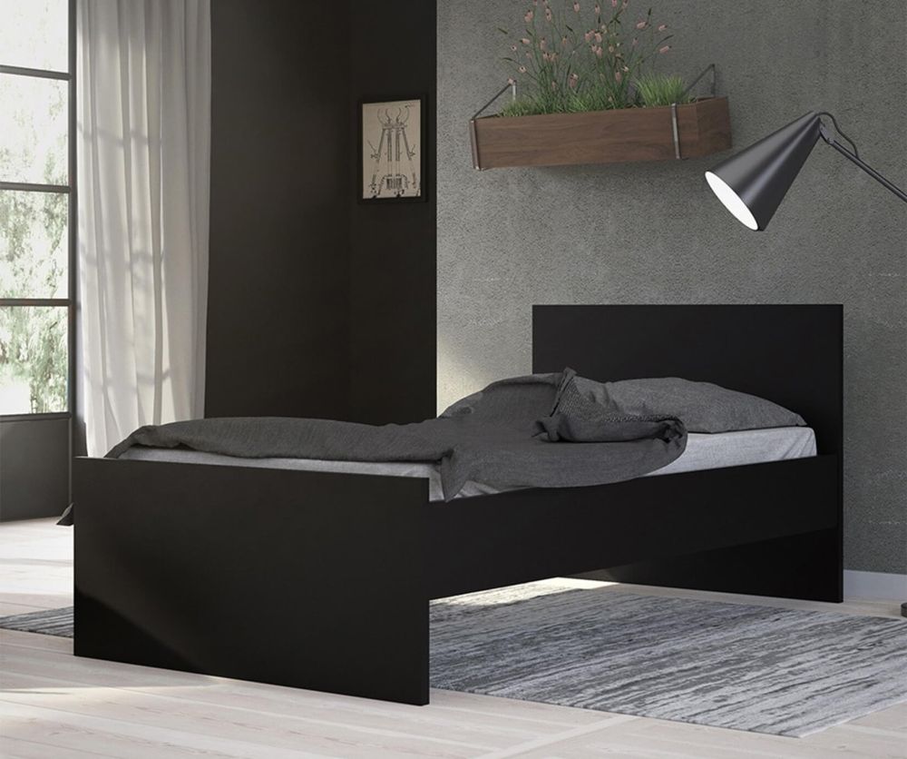 FTG Naia Black Matt Bed Frame