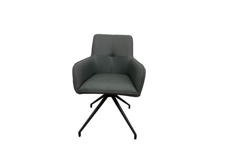 Furniture Link Nix Grey Dining Chair in Pair