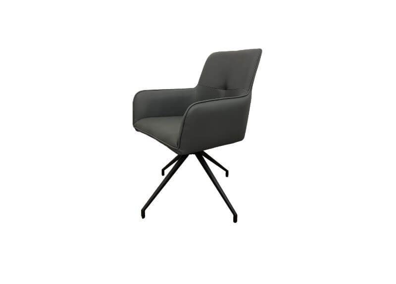 Furniture Link Nix Grey Dining Chair in Pair
