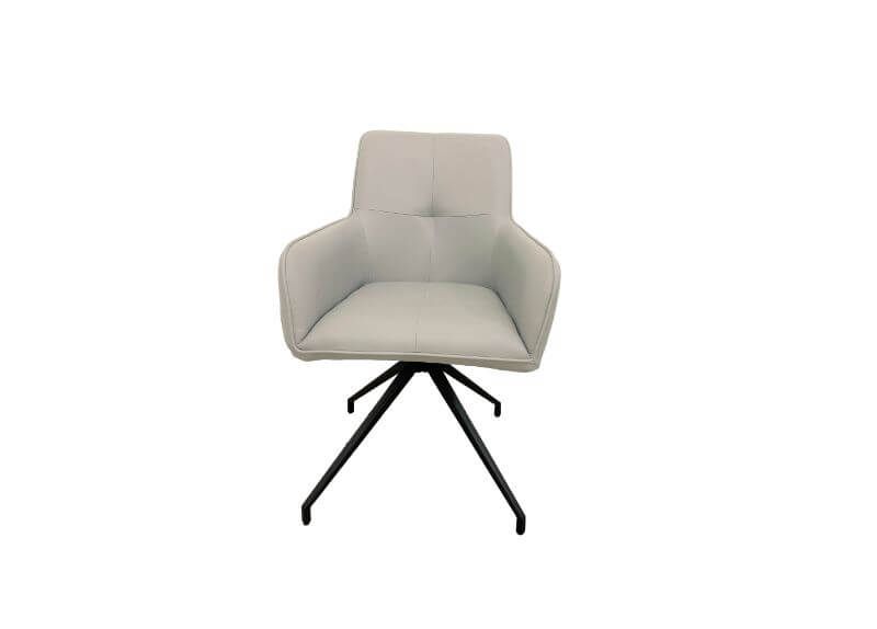 Furniture Link Nix Taupe Dining Chair in Pair