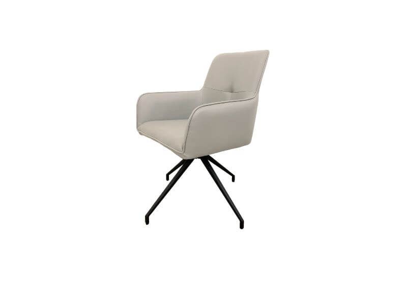 Furniture Link Nix Taupe Dining Chair in Pair