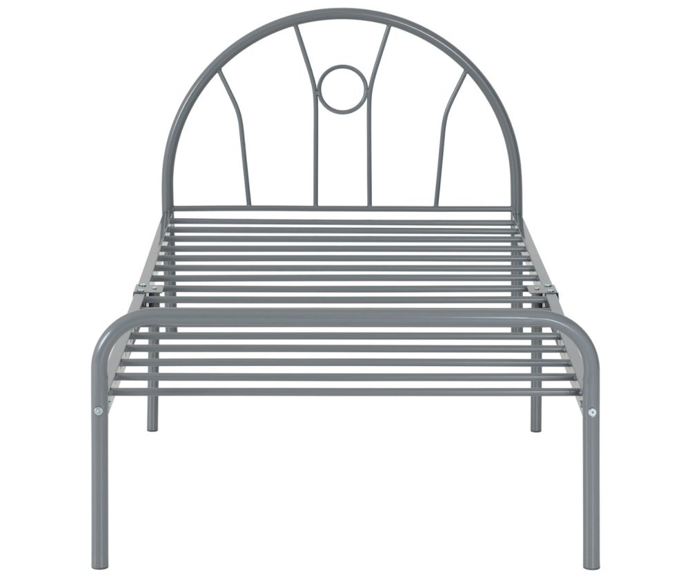 Seconique Nova Silver Low Foot End Metal Bed