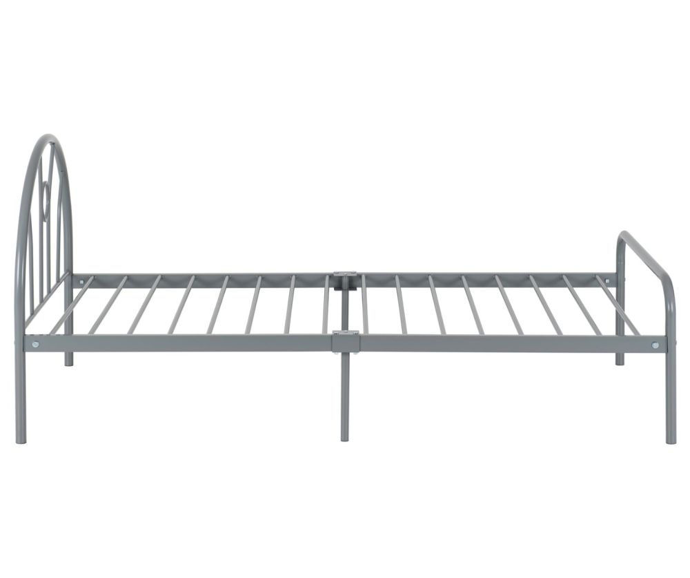 Seconique Nova Silver Low Foot End Metal Bed