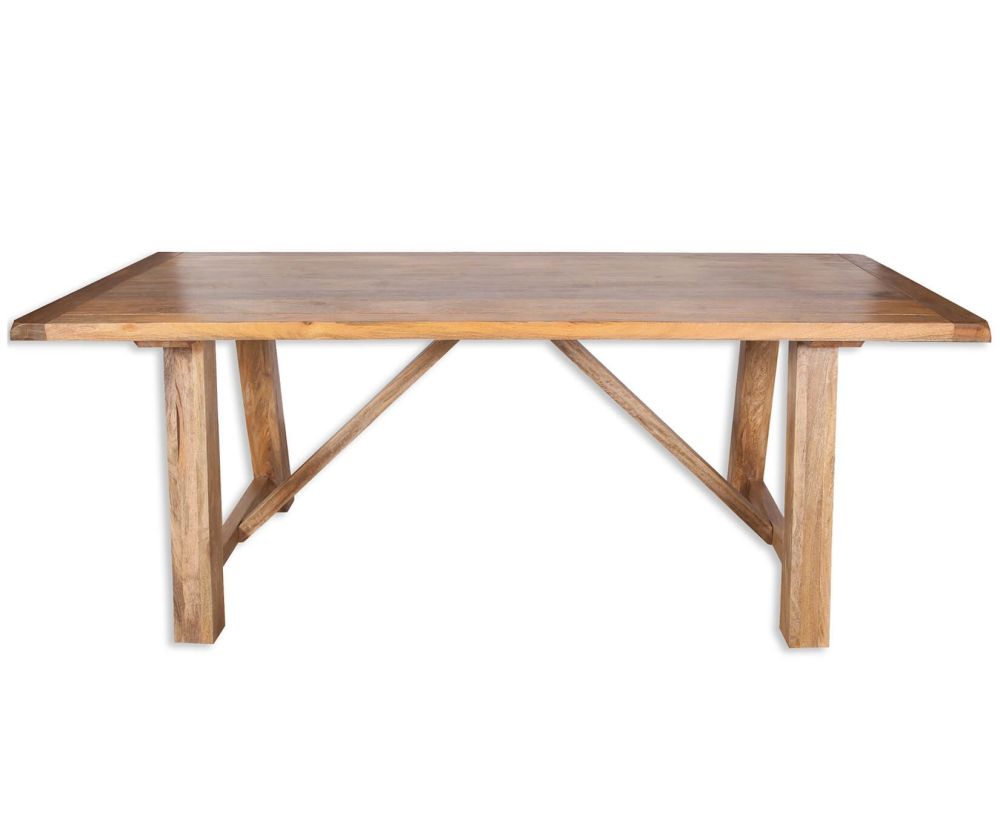 Odisha Large Trestle Dining Table