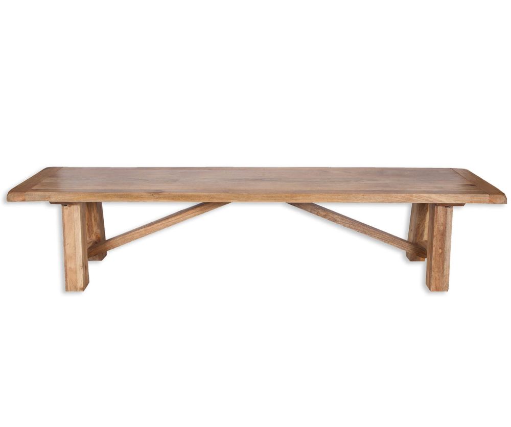Odisha Large Trestle Dining Bench
