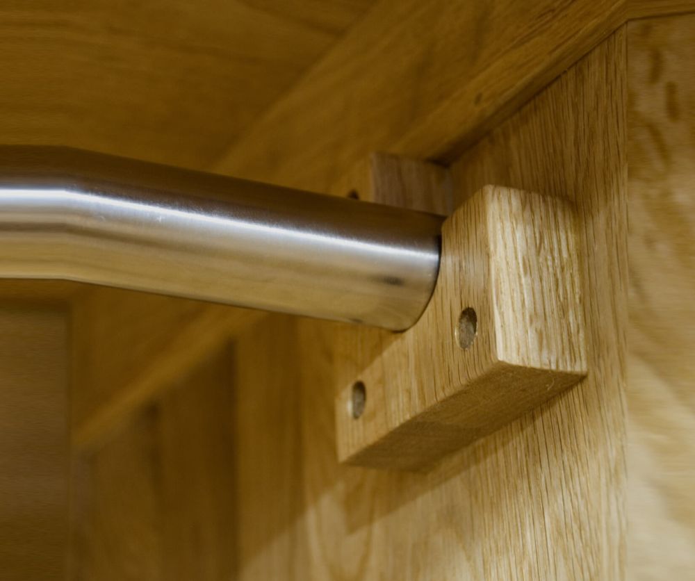 Homestyle GB Opus Oak Gents Wardrobe