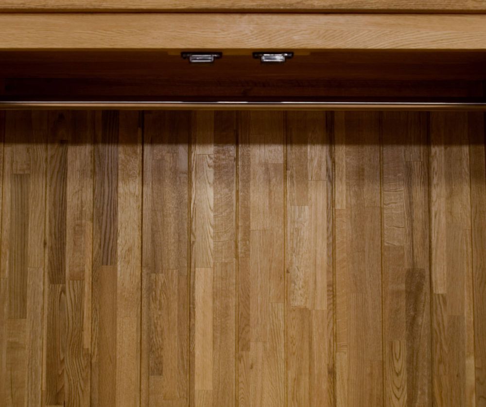 Homestyle GB Opus Oak Gents Wardrobe