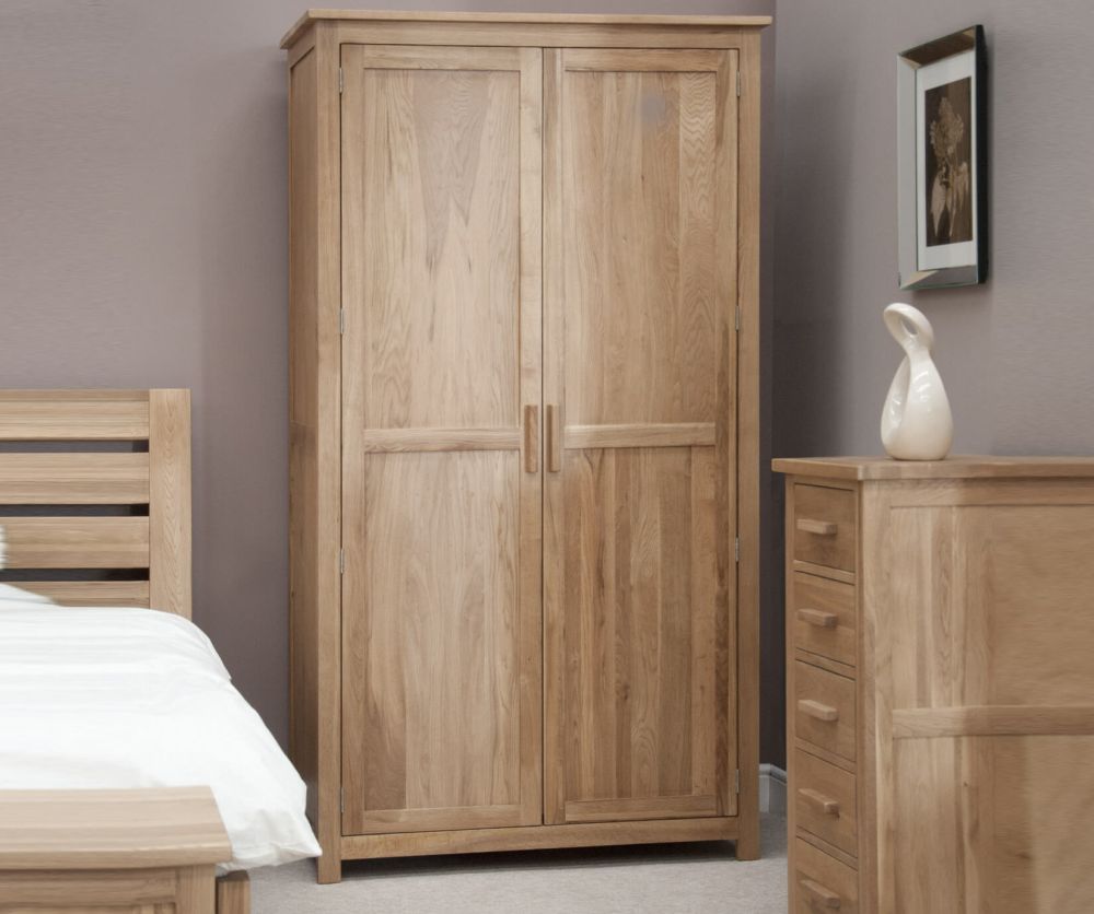 Homestyle GB Opus Oak Ladies Wardrobe
