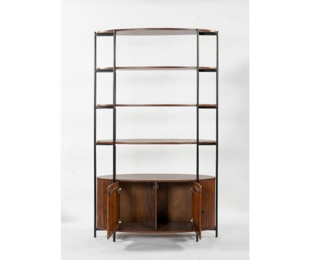 Furniture Link Panama Walnut Bookcase