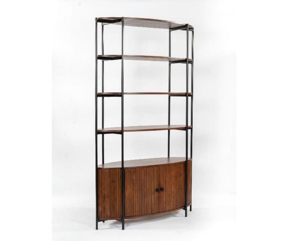 Furniture Link Panama Walnut Bookcase
