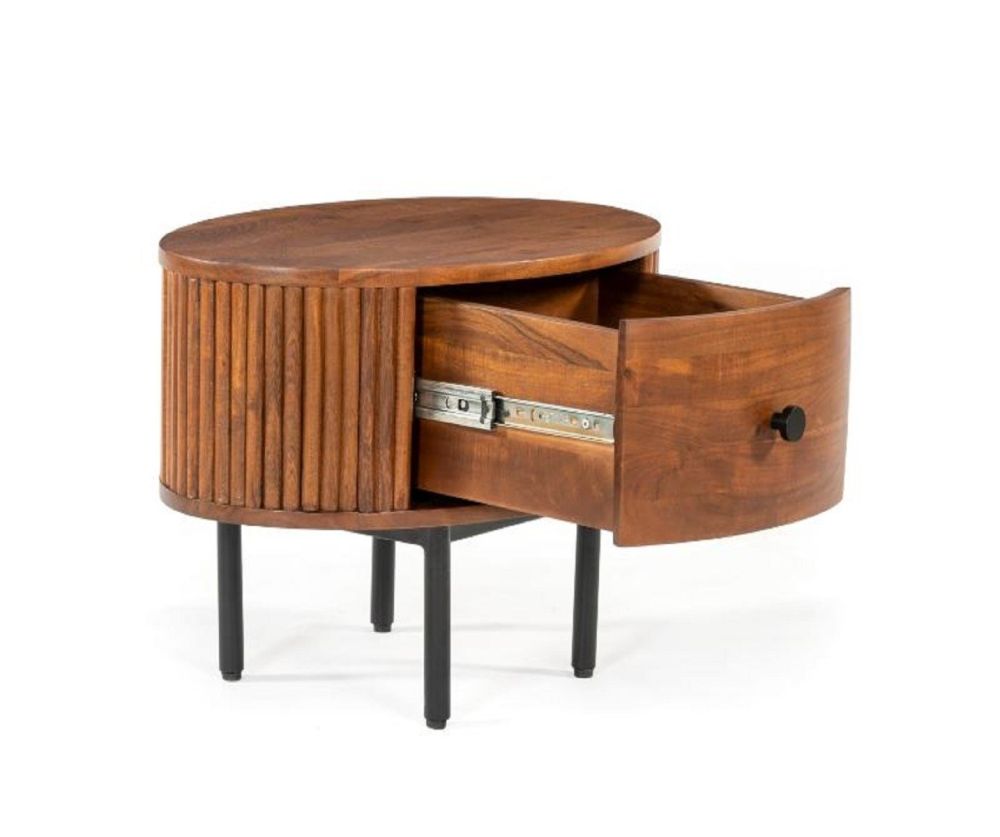 Furniture Link Panama Walnut Side Table