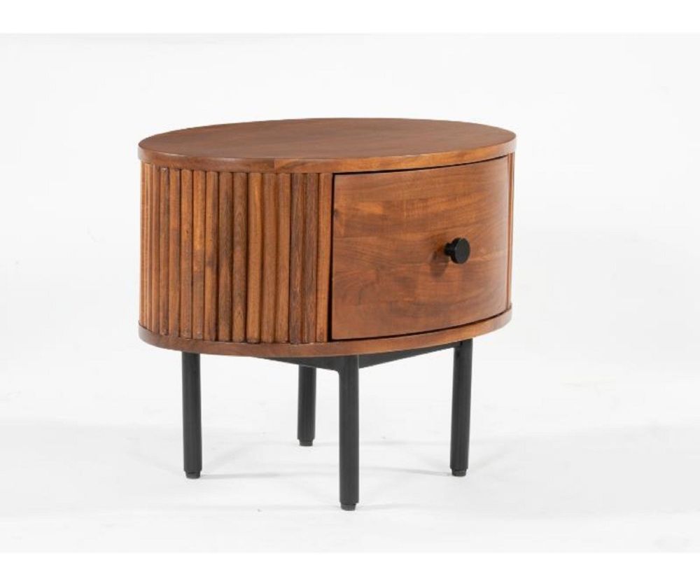 Furniture Link Panama Walnut Side Table