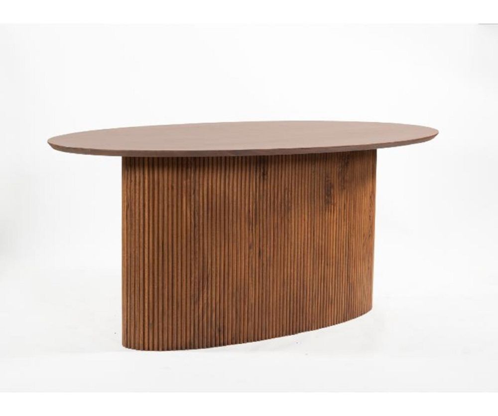 Furniture Link Panama Walnut Oval Dining Table