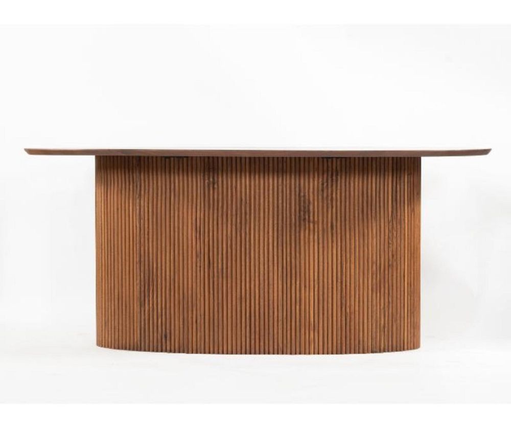 Furniture Link Panama Walnut Oval Dining Table