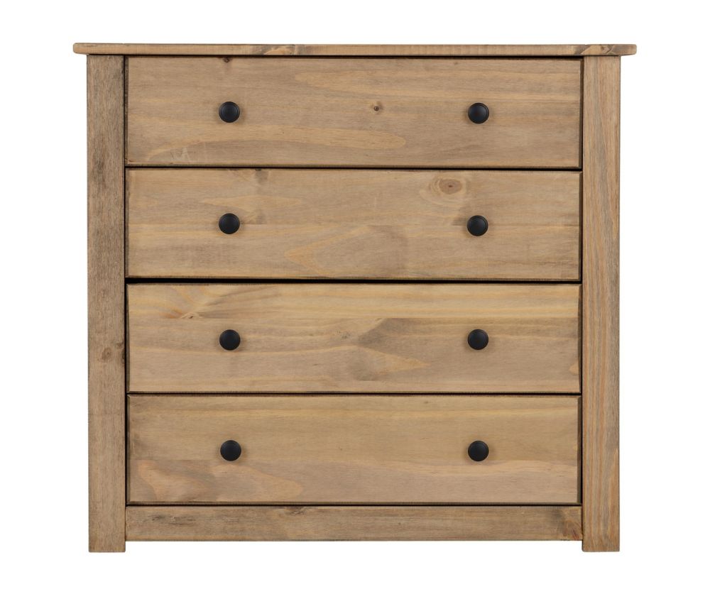 Seconique Panama Solid Pine 4 Drawer Chest
