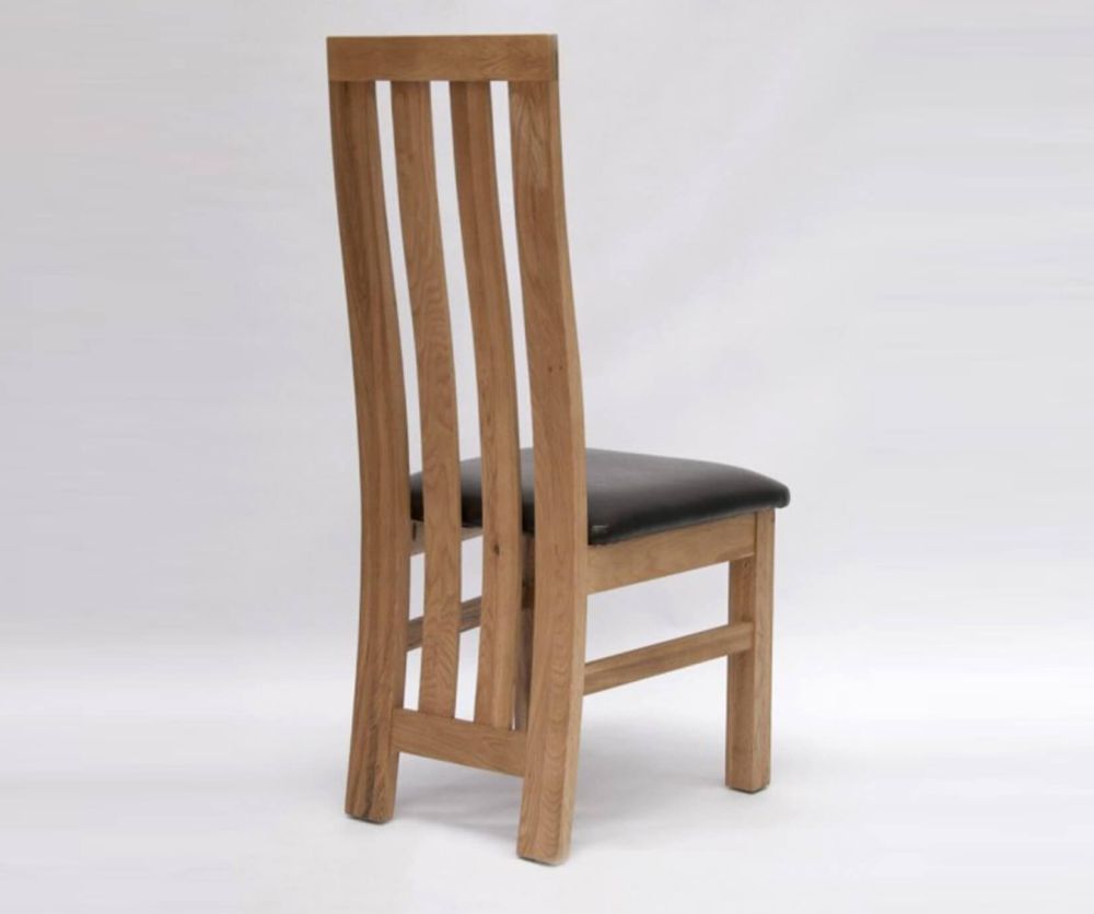 Homestyle GB Paris Bycast Leather Dining Chair in Pair