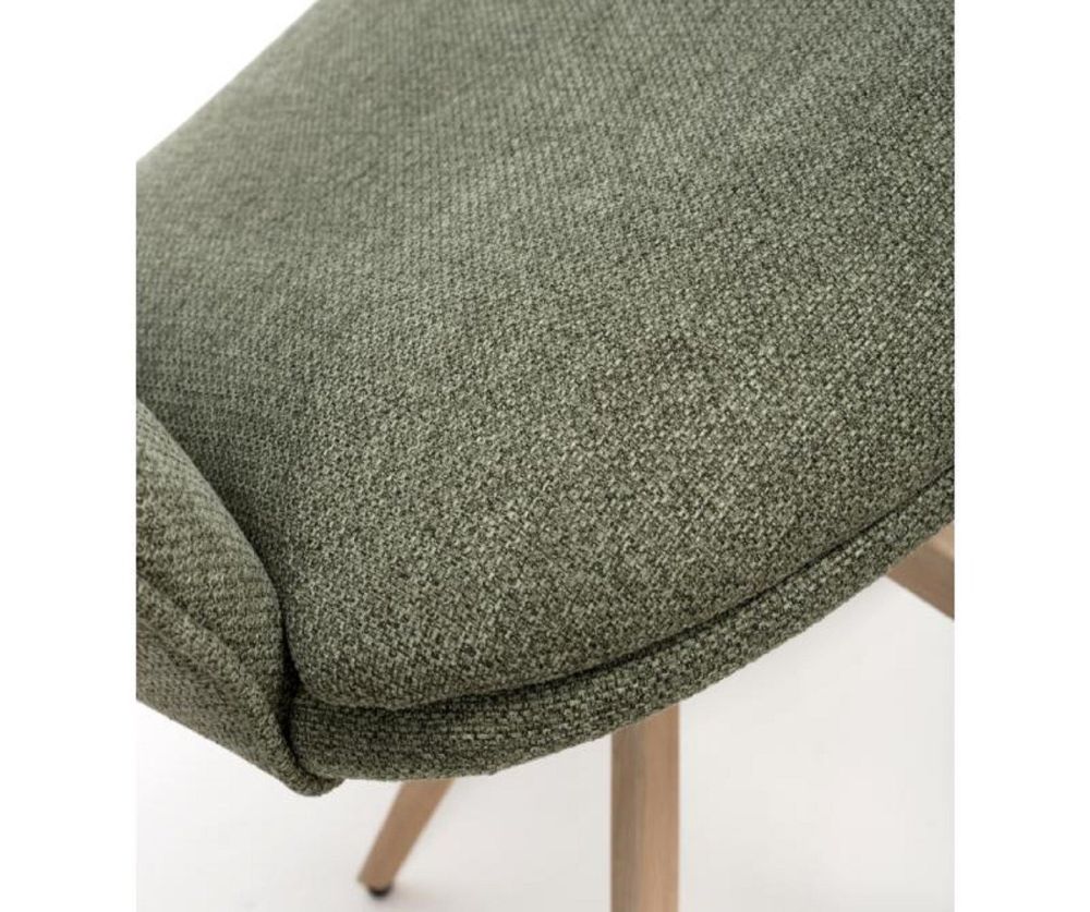 Furniture Link Perth Sage Swivel Dining Chair in Pair