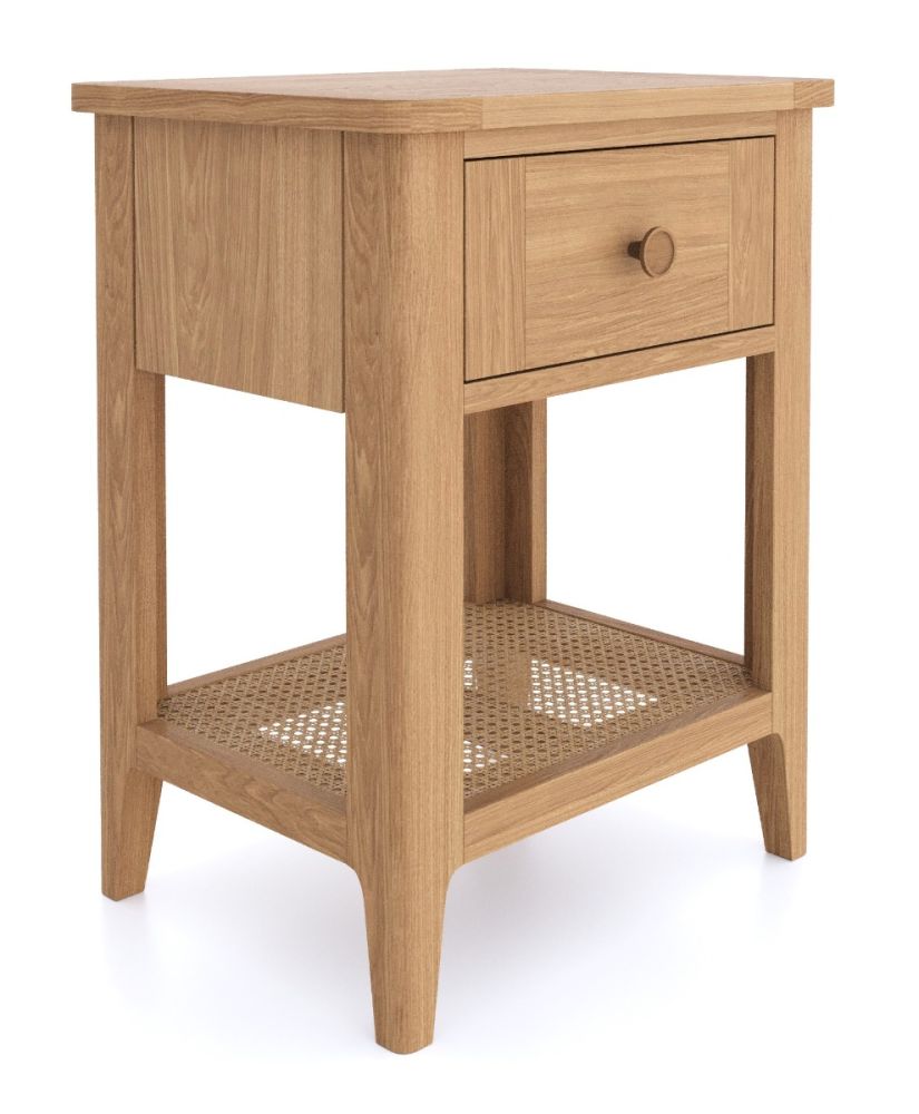 Heritance Halmstad Natural Oak Lamp Table