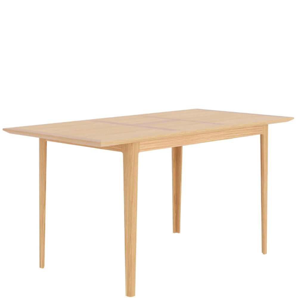 Heritance Saxby Oak Extending Dining Table (W120-160cm)