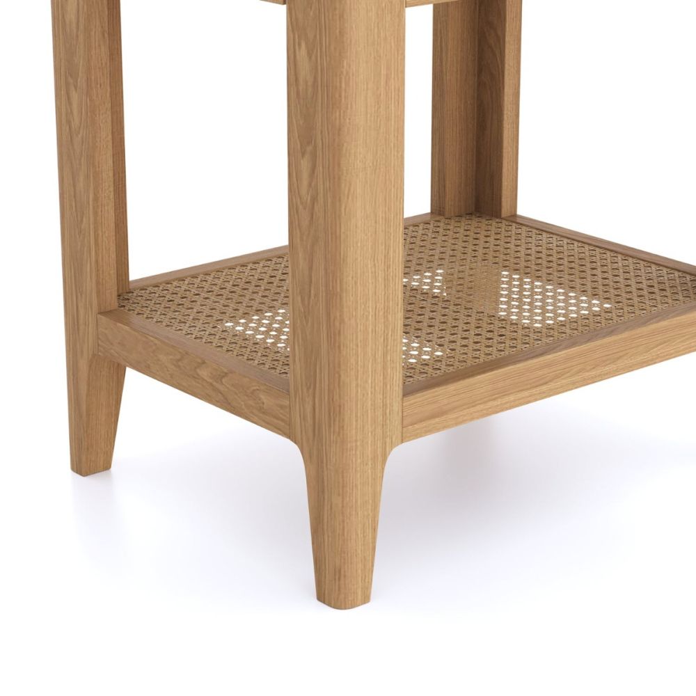 Heritance Halmstad Natural Oak Lamp Table