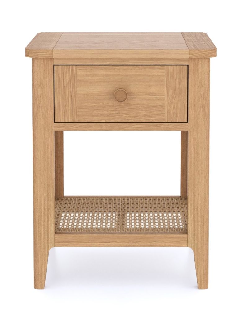 Heritance Halmstad Natural Oak Lamp Table