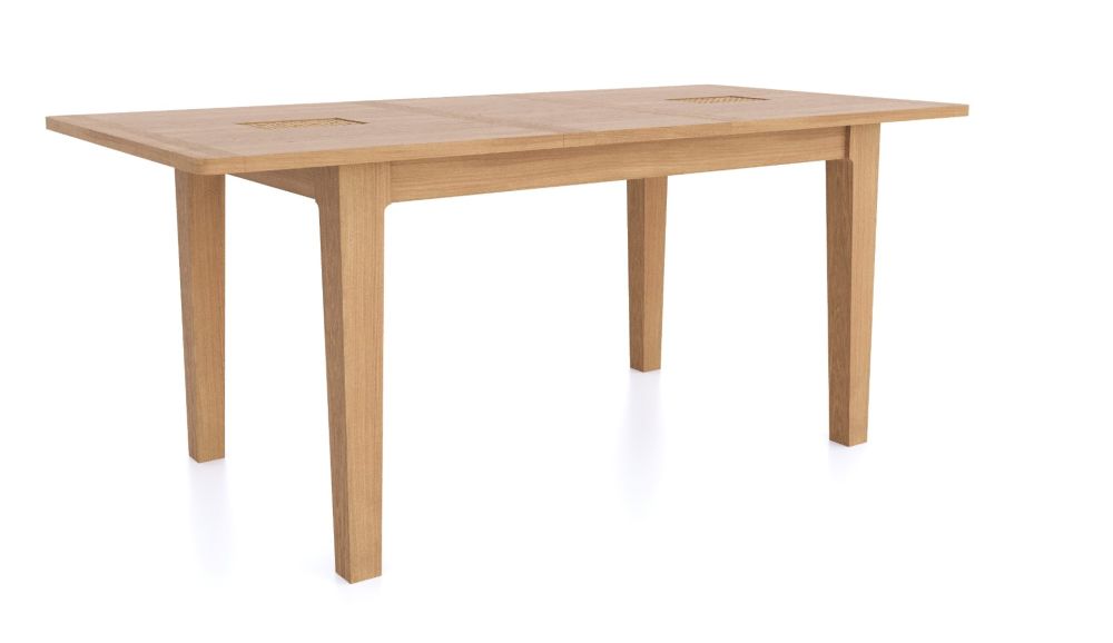 Heritance Halmstad Natural Oak Extending Dining Table