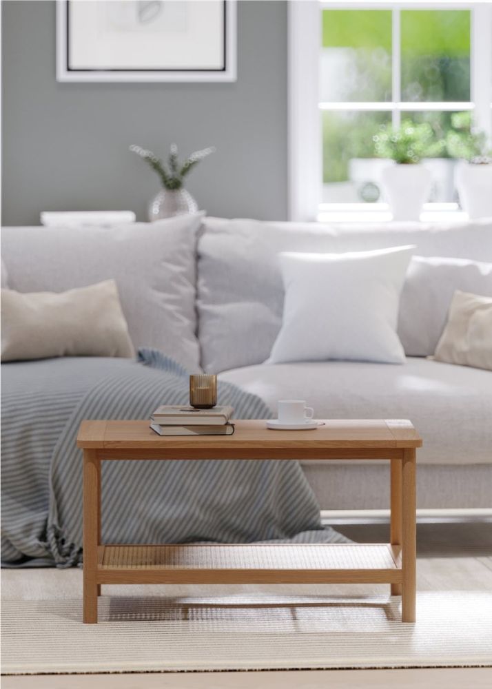 Heritance Halmstad Natural Oak Coffee Table