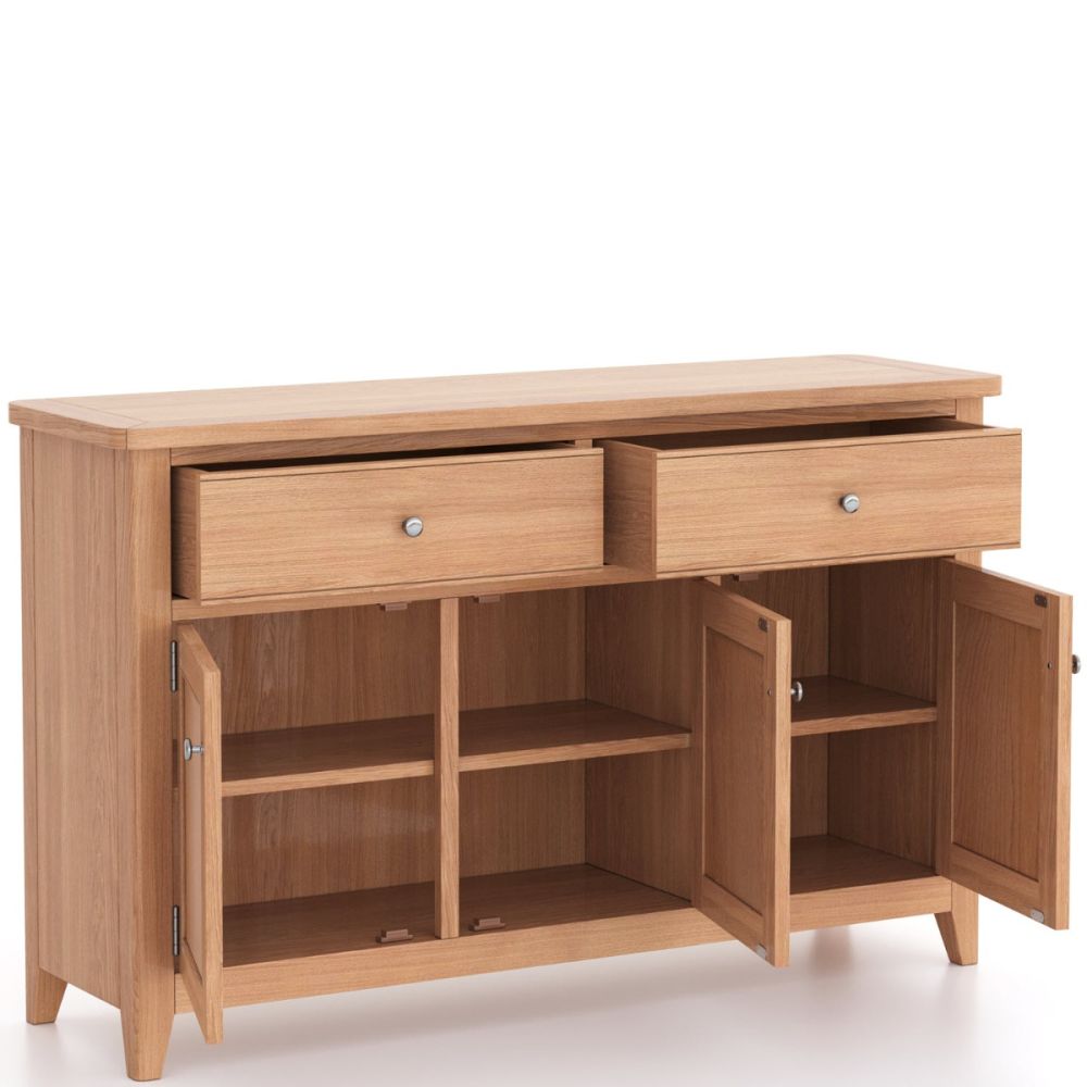Heritance Arlyn Oak Large Sideboard