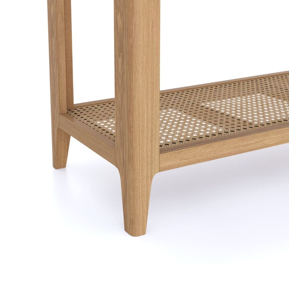 Heritance Halmstad Natural Oak Console Table