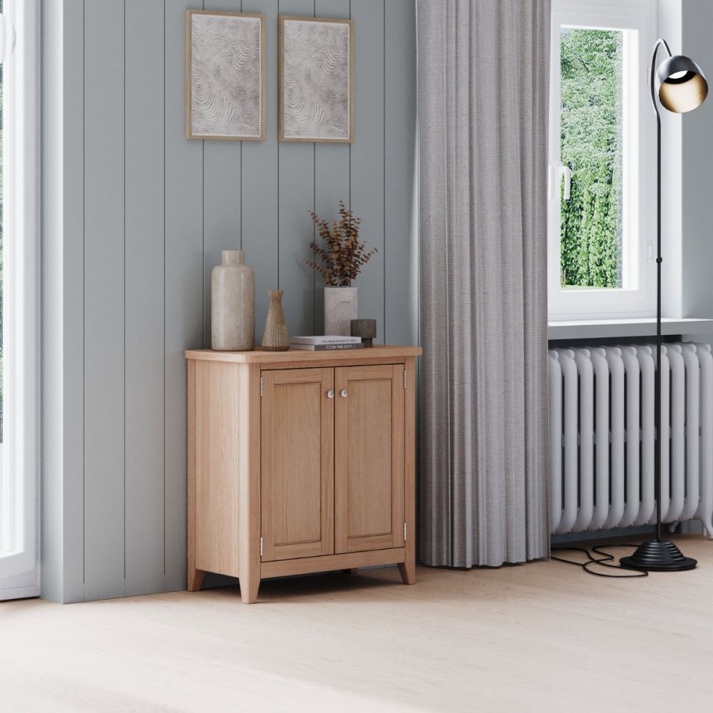 Heritance Arlyn Oak 2 Door Cabinet