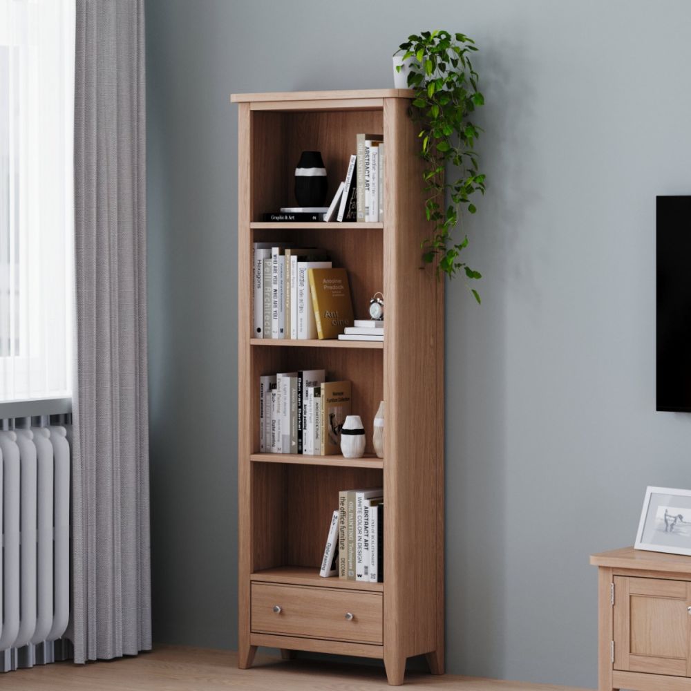 Heritance Arlyn Oak Large Bookcase