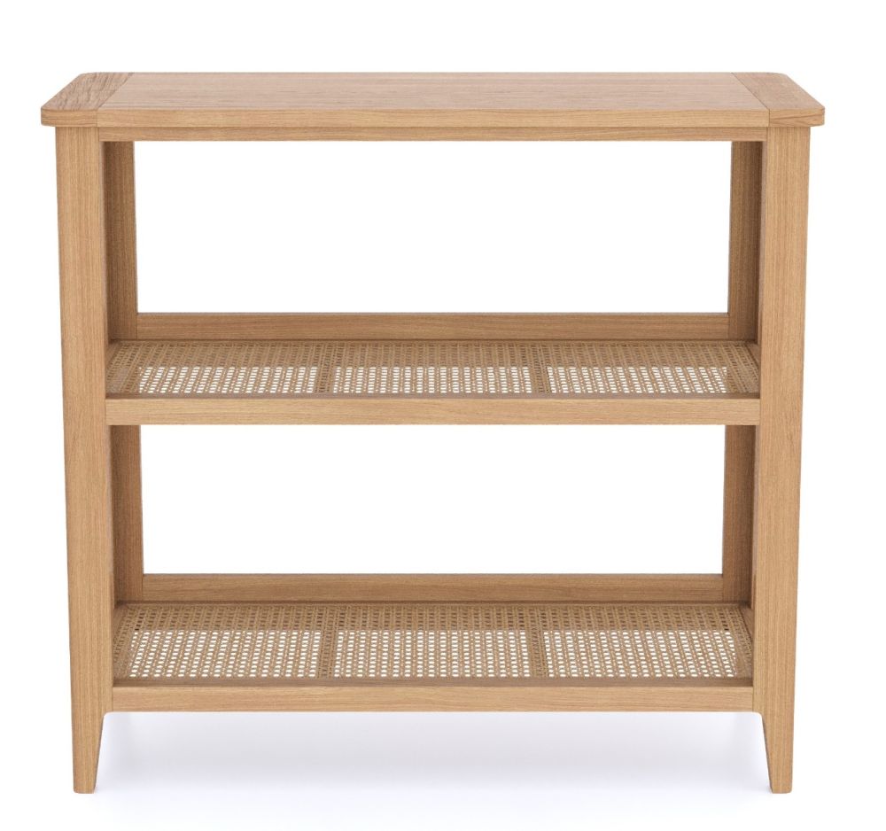 Heritance Halmstad Natural Oak Open Bookcase
