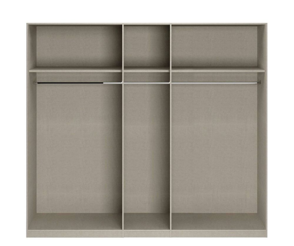 Rauch Alabama Alpine White 6 Door Wardrobe