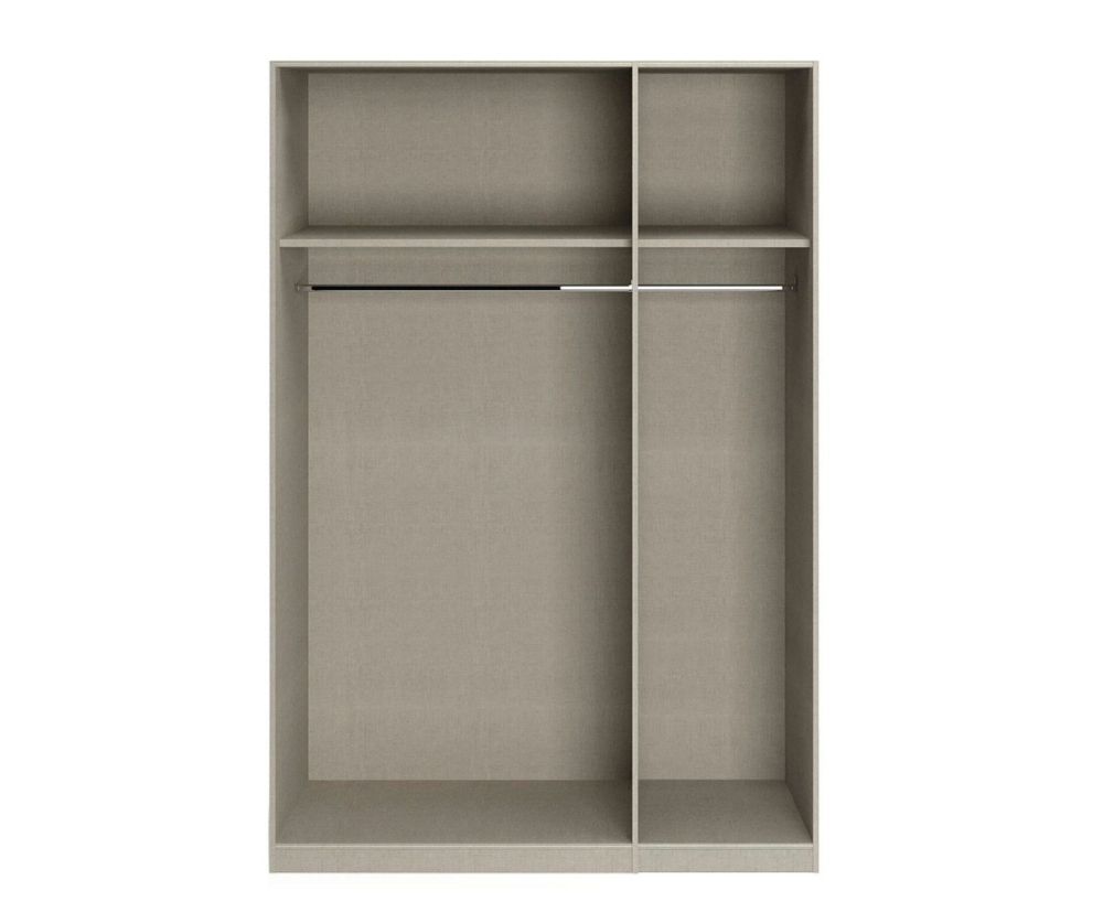 Rauch Alabama Champagne 3 Door Hinged Wardrobe
