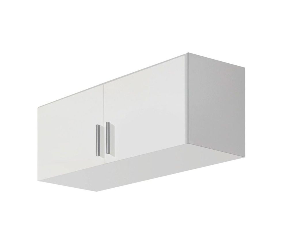 Rauch Celle Extra Sonoma Oak with High Gloss White 2 Door Wardrobe (W117cm)