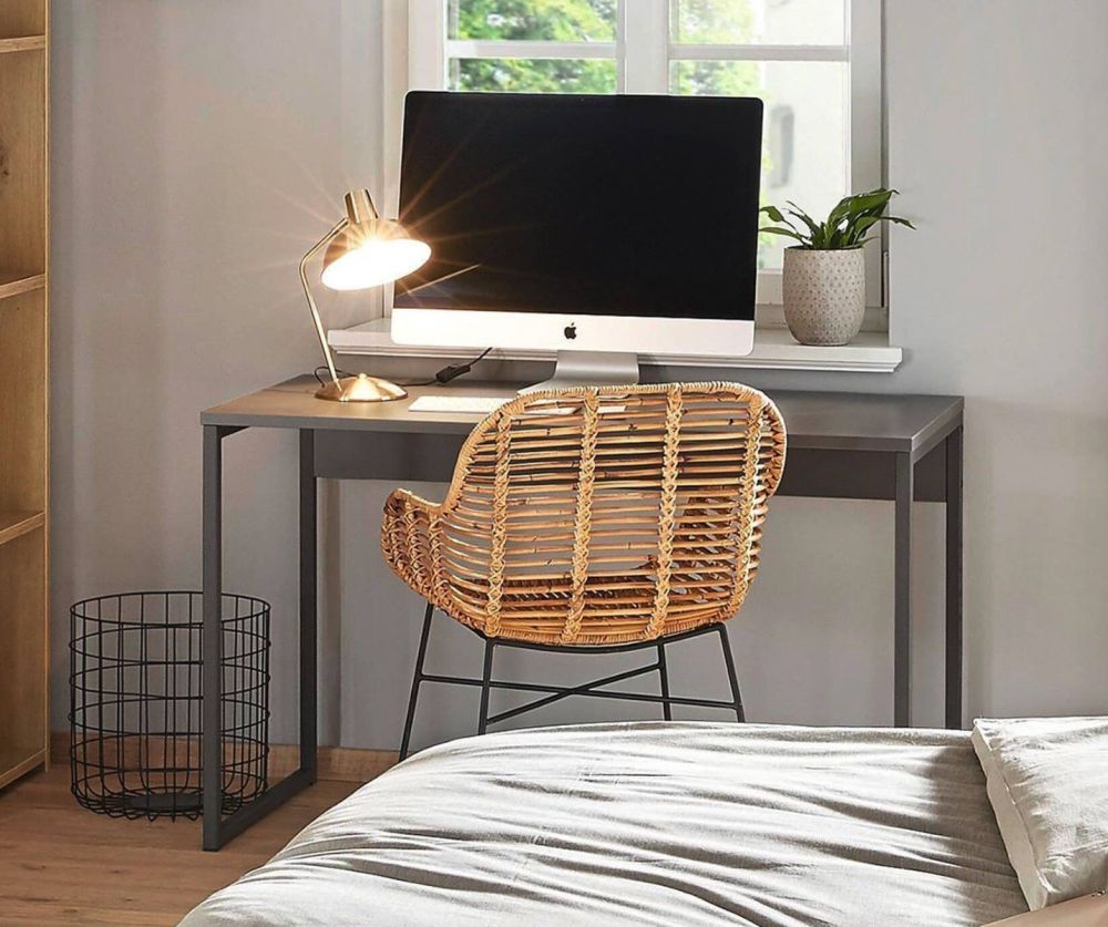 Rauch Lias Graphite Desk with Application Artisan Oak Colour