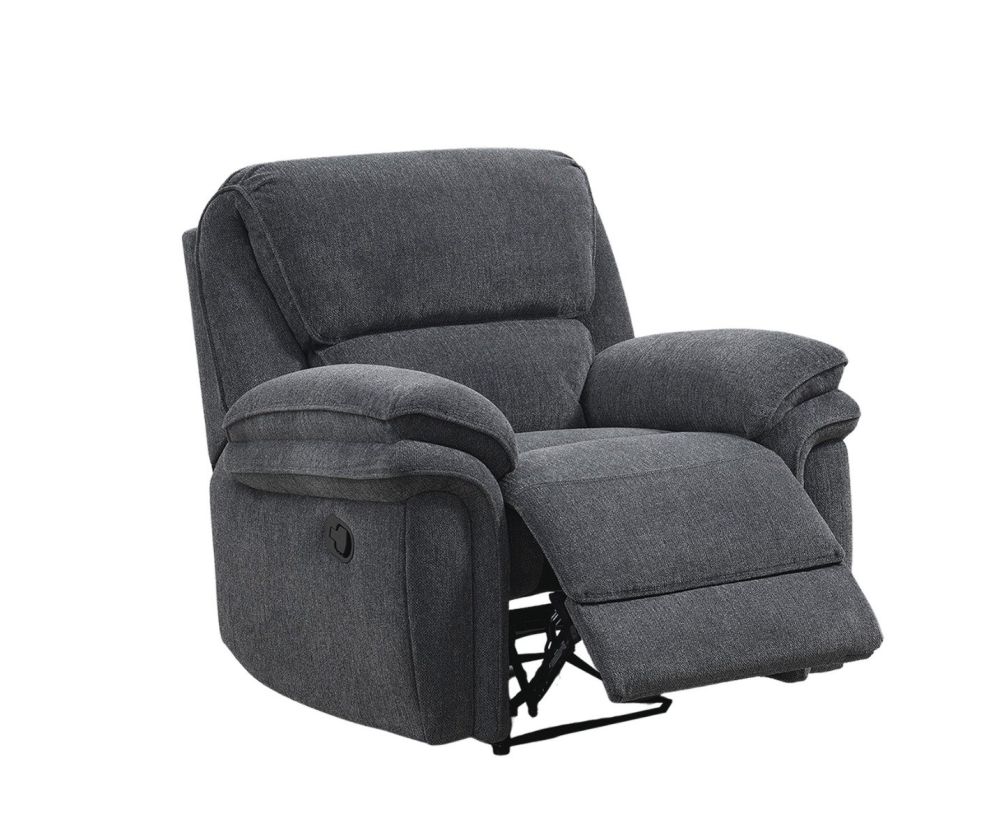 Sasha Dark Grey Recliner Chair