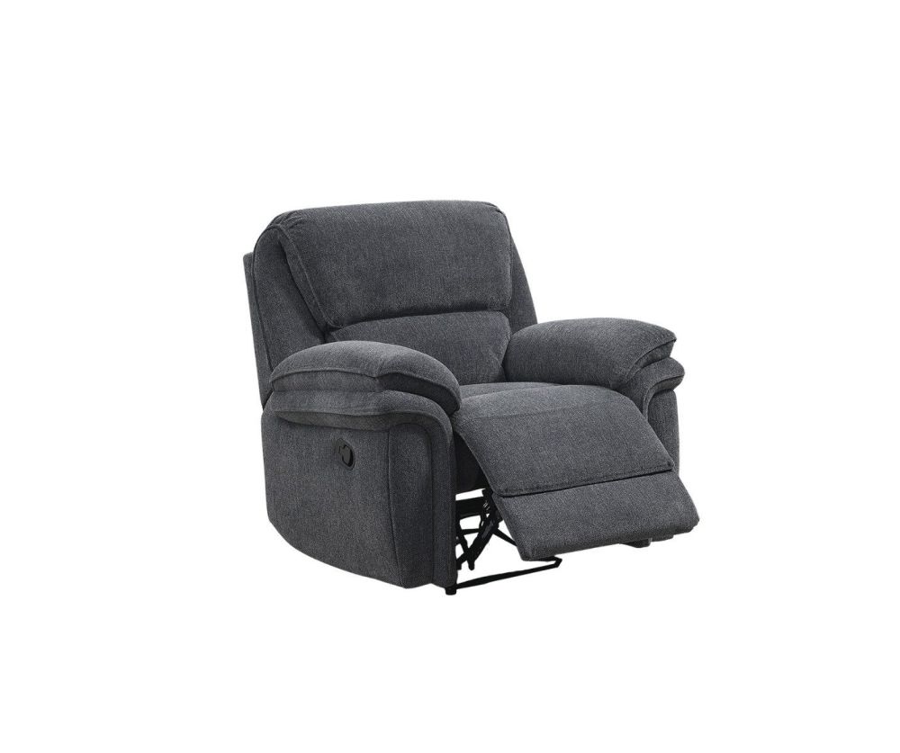 Sasha Dark Grey Recliner Chair