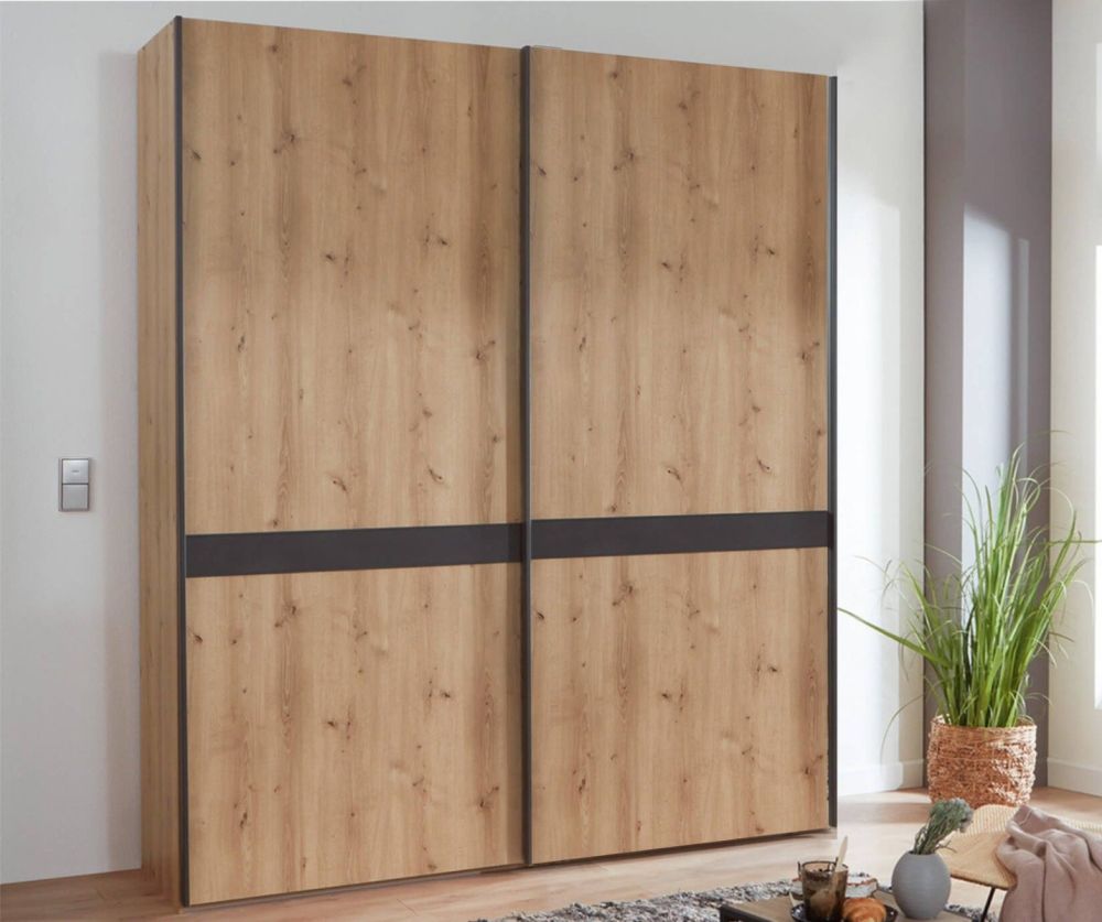 Wiemann Rialto 2 Door Sliding Wardrobe – W150cm