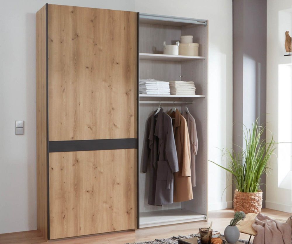 Wiemann Rialto 2 Door Sliding Wardrobe – W150cm