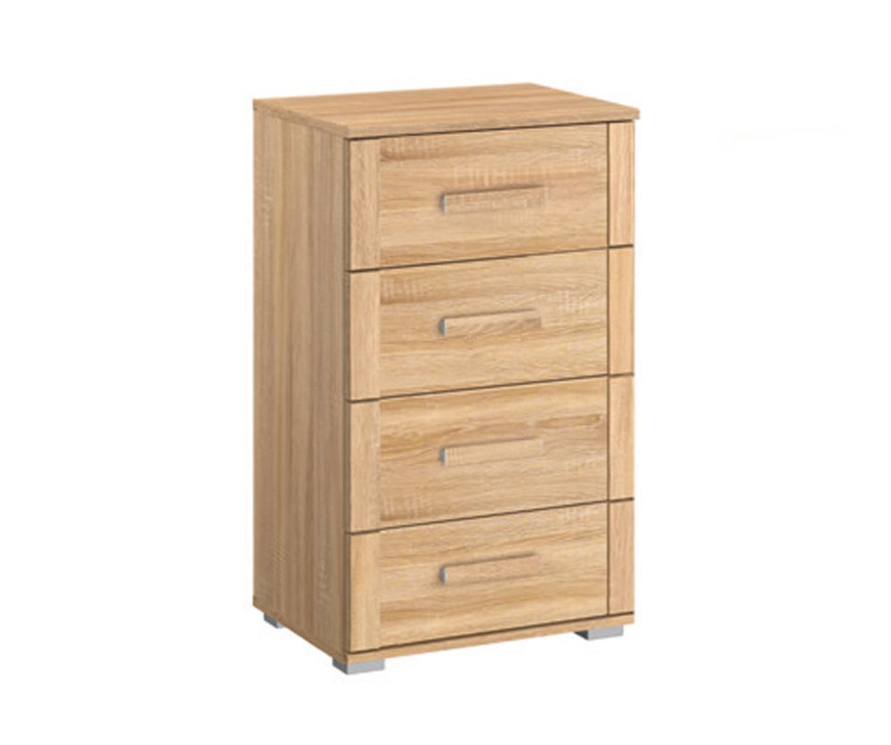 Rauch Rivera Sonoma Oak 4 Drawer Chest