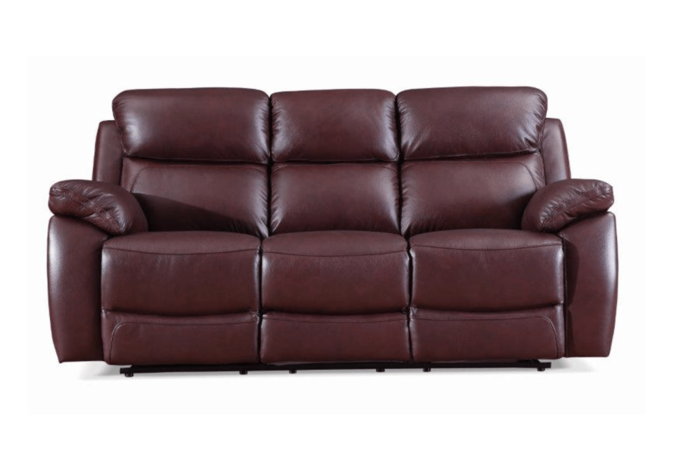 Rivoli Leather Power Recliner 3 Seater Sofa