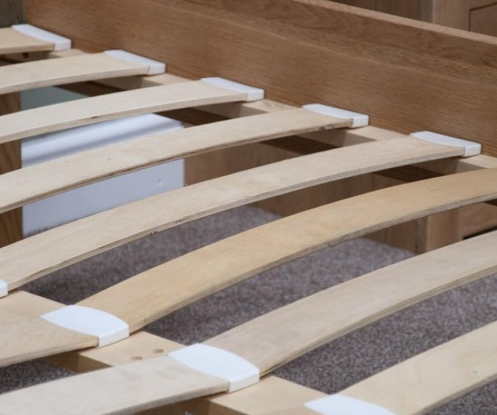Homestyle GB Rustic Oak Bed Frame