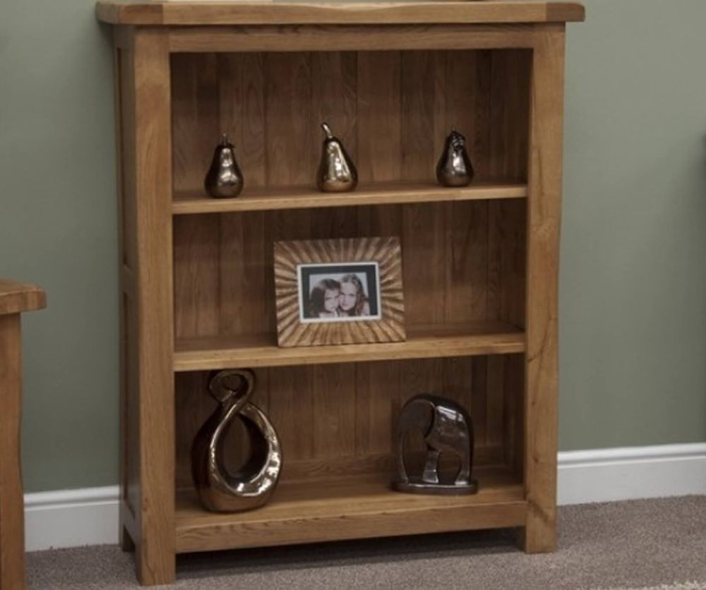 Homestyle GB Rustic Oak Small Bookcase