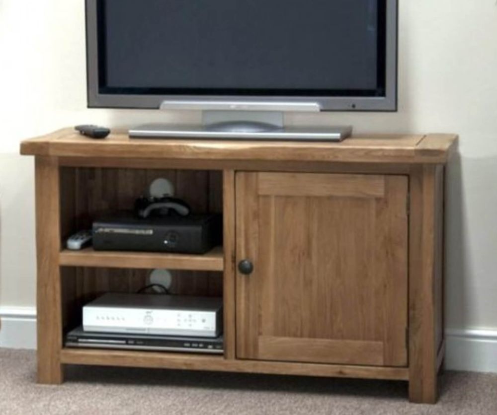 Homestyle GB Rustic Oak TV Cabinet