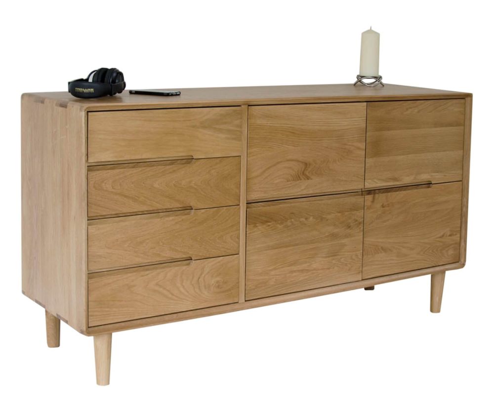 Homestyle GB Scandic Solid Oak Large Sideboard