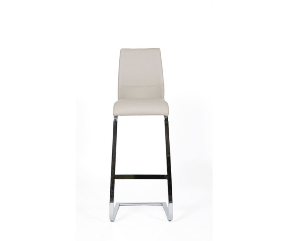 Furniture Link Seattle Taupe Bar Stool in Pair