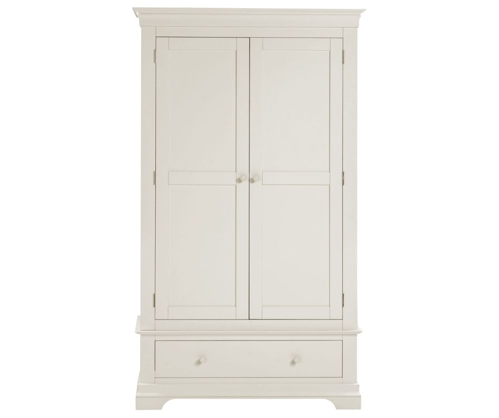 Seconique Furniture Bordeaux Ivory  2 Door Wardrobe 
