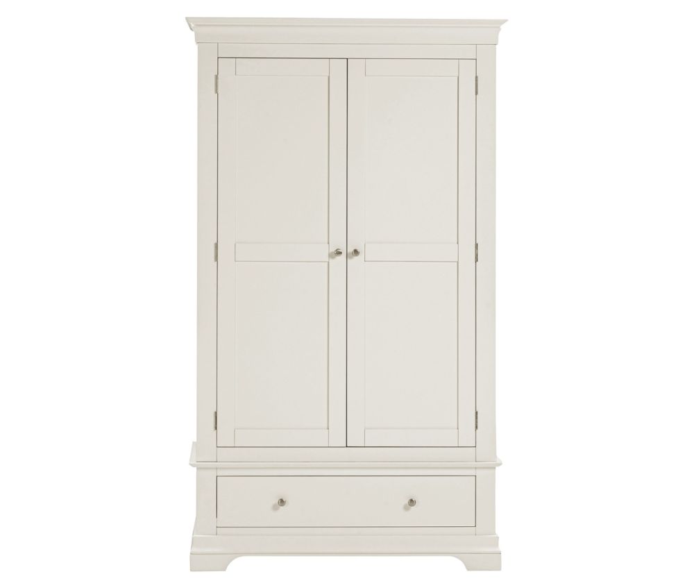 Seconique Furniture Bordeaux Ivory  2 Door Wardrobe 